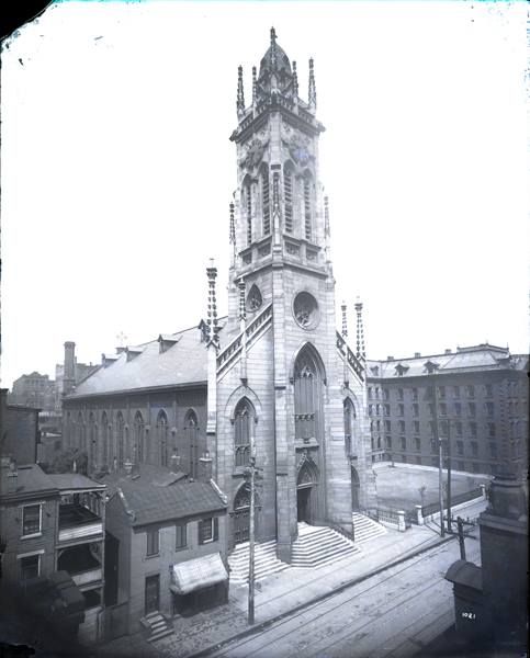 St. Francis Xavier Church, Cincinnati — where John Gaffney married Mary Farrell in 1897