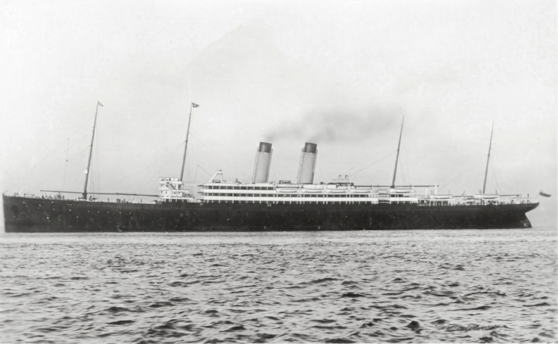 RMS Cedric at sea — White Star Line
