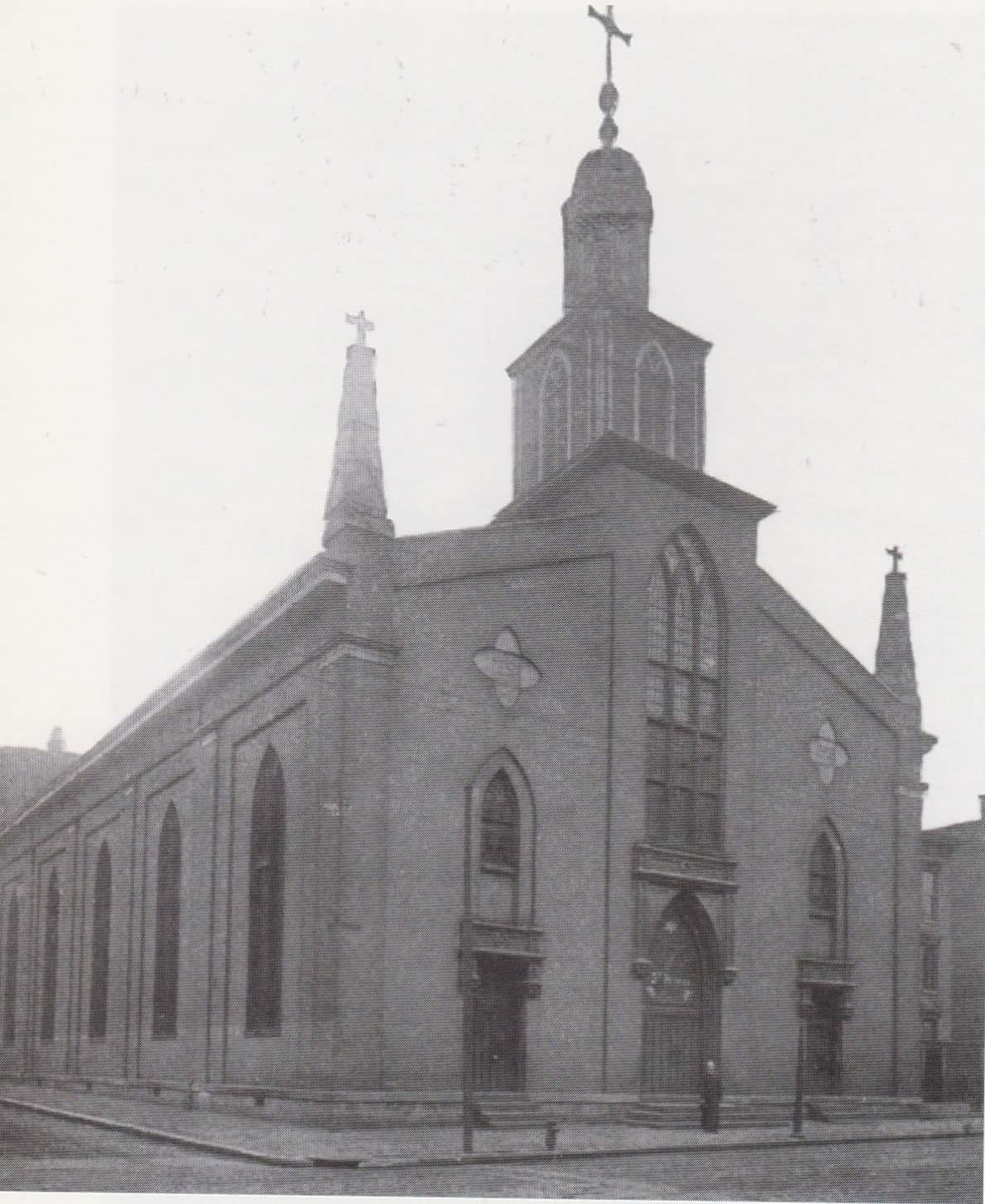 St. Patrick's Church, Downtown Cincinnati — where William and Mary Ellen were baptised
